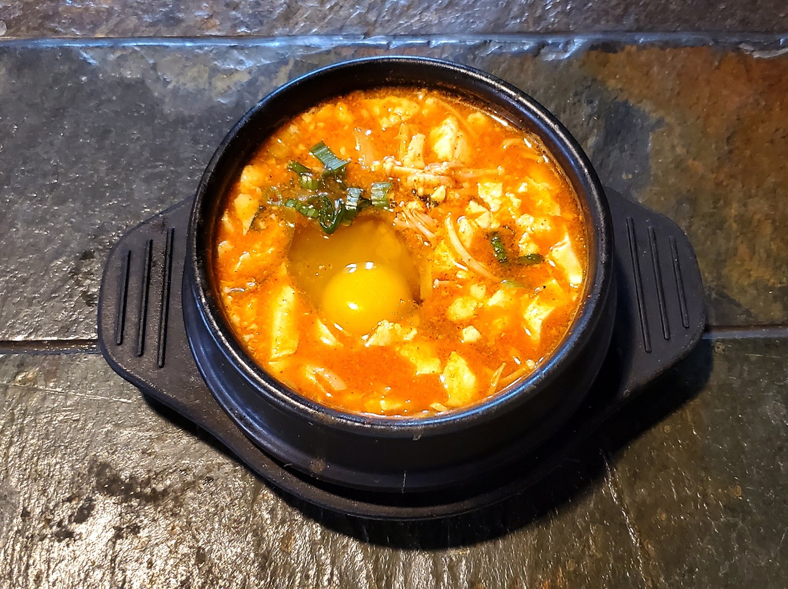 Mushroom Soft Tofu Stew